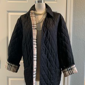 Burberry XL quilted reversible jacket!